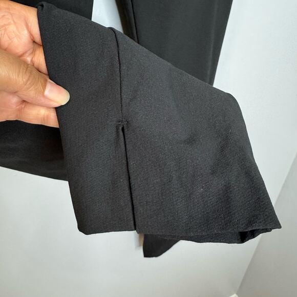 Athleta Wander Slim Ankle pants side pockets Black Stretch Crepe Women's 2 - Picture 6 of 10